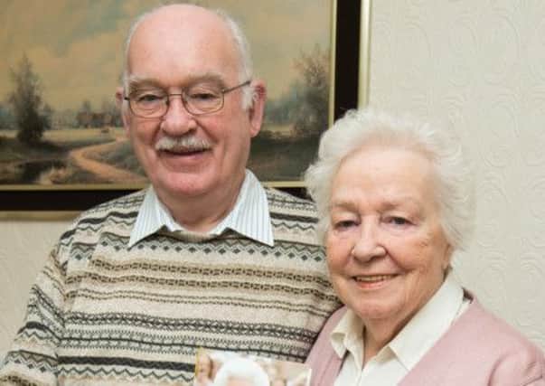 Doris and Alec Hogg who are celibrating their 60th weddng anniversary.  INLM4814-432