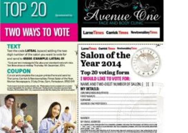 Voting for the Salon of the Year 2014 competition is now open! inlt-48-703-con
