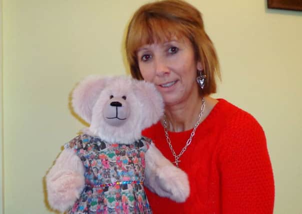 TALENT: Coleraine's Teddy Bear artist Carol Conley. INCR48-110(S)
