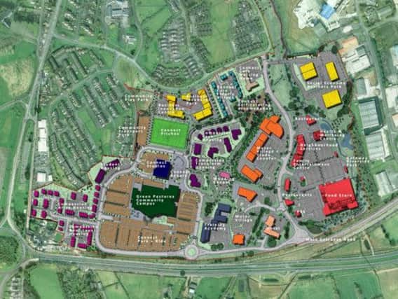 An image of the Gateway Project which is planned for lands at Ballee.