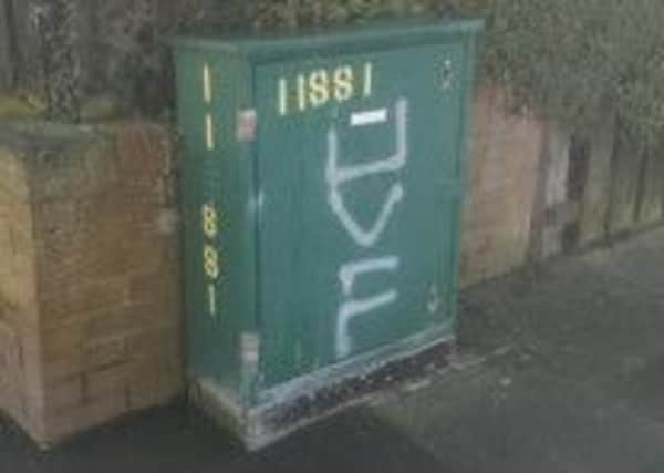UVF graffiti.