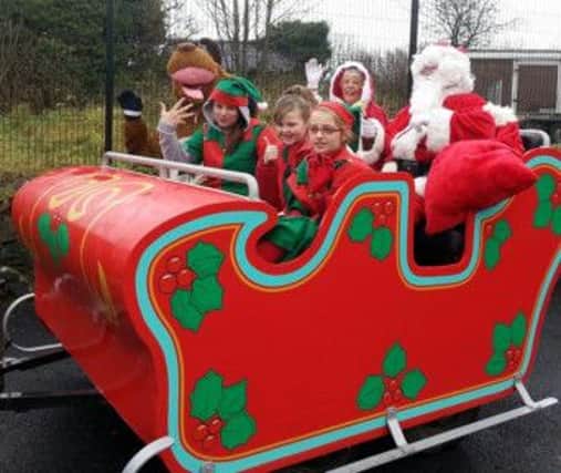 The Cloughmills Community Action Team have just received news from the North Pole that Santa & Mrs Claus will be spending the day in Santas Village on Saturday  6th December in Cloughmills. INBM49-14S