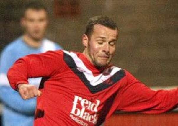 Ricky Higgins, seen here playing for Ballyclare Comrades.