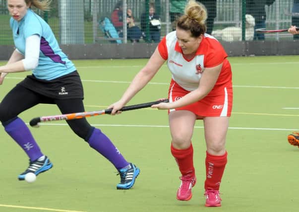Larne Ladies' Zoe Purdy was on target against Ballyclare