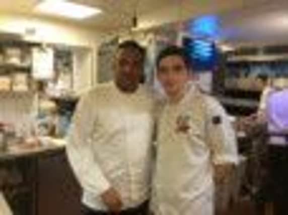 NWRC Professional Chef Diploma Graduate with Michael Caines at the 2 Michelin Star Gidleigh Park in the Devon countryside.  Oliver recently joined the team at the prestigious venue voted No1 Restaurant in 2014. inbm50-14s