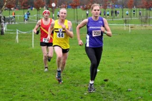 Eimear Mullan on her way to win the Ladies Race at Ballyclare.