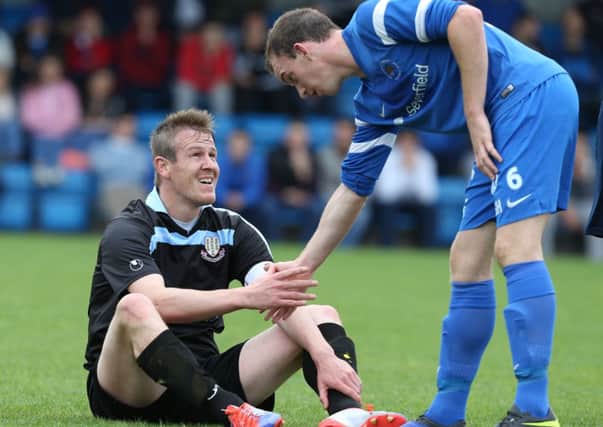 Ballymena United's previous visits to Ballinamallard have ended in disappointment. Picture: Press Eye.