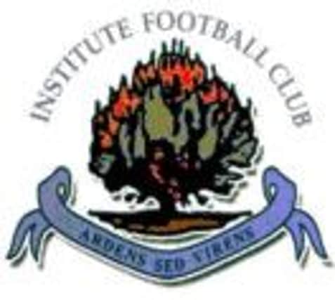 Institute face Loughgall next month in the Irish Cup.