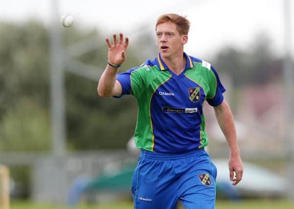 Bowler Craig Young is one of four men from the North West who is in Ireland's squad. Picture by Rowland White/PressEye