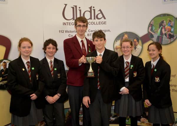 Winners of the Ulidia cup for excellence went to the ECO Team. INCT 52-139-GR