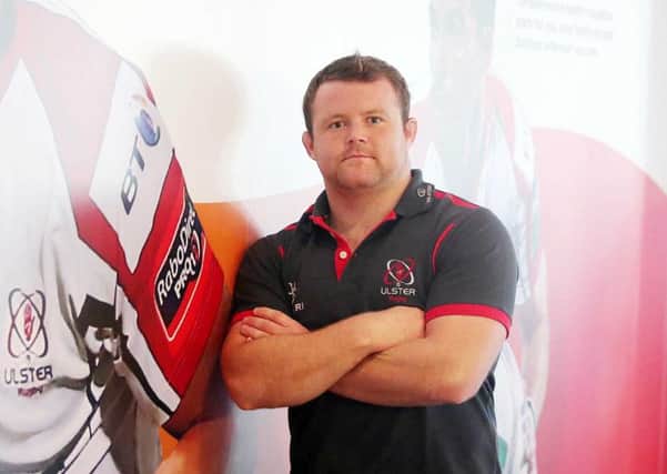 Andrew Warwick has signed his first professional contract with Ulster Rugby. {icture: Press Eye.