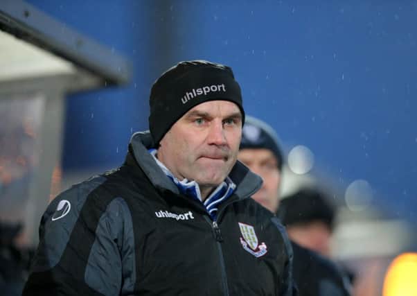 Ballymena United manager Glenn Ferguson
. Picture: Press Eye.