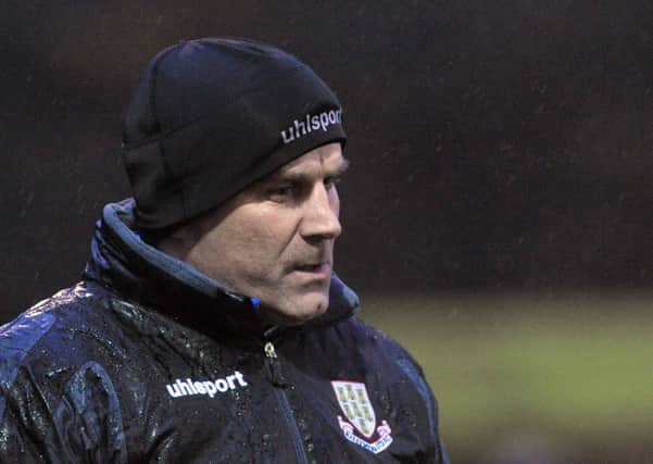 Ballymena United manager Glenn Ferguson was critical of his team's performance in the defeat at Warrenpoint. Picture: Press Eye.
