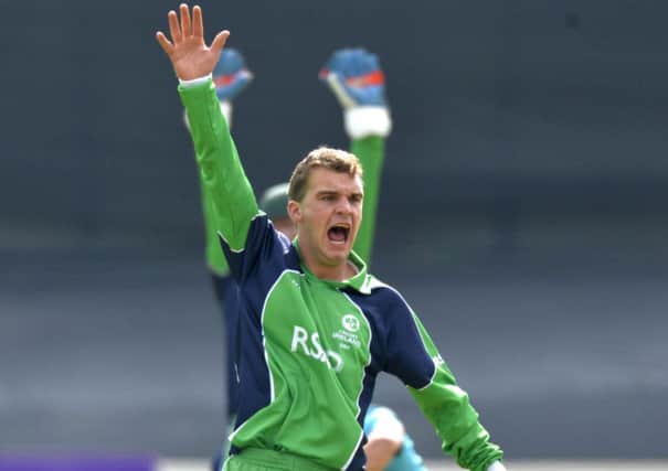 Ireland's Andrew McBrine is one of four men from the North West who is part of the ICC Cricket World Cup squad. Picture by Rowland White/PressEye