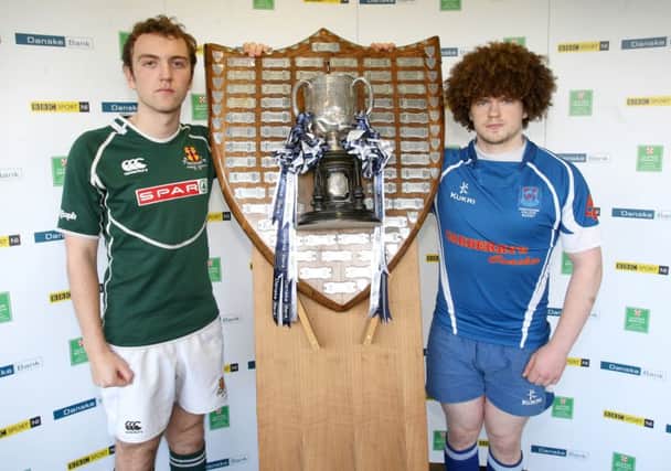 Friends School Lisburn captain Steven Kay and Portadown College captain Daniel Mayhew will lead their sides into battle in the first round of the Danske Bank 2015 Ulster Schools Cup on Saturday morning. Photo Credit - John Dickson/Dicksondigital.