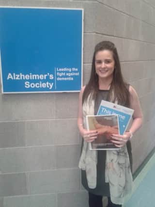 Alzheimers Society Dementia Support Worker, Aoife McMaster.