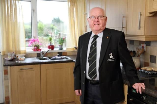 Former Lisburn Rugby Club president Bobby Watson has been awarded the British Empire Medal in the New Years Honours for services to sport in Northern Ireland. US1501-535cd  Picture: Cliff Donaldson