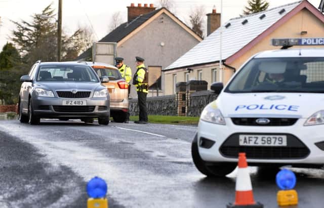 Police are treating the death of a man in his 60s near Randalstown as murder. Picture Mark Marlow/pacemaker press