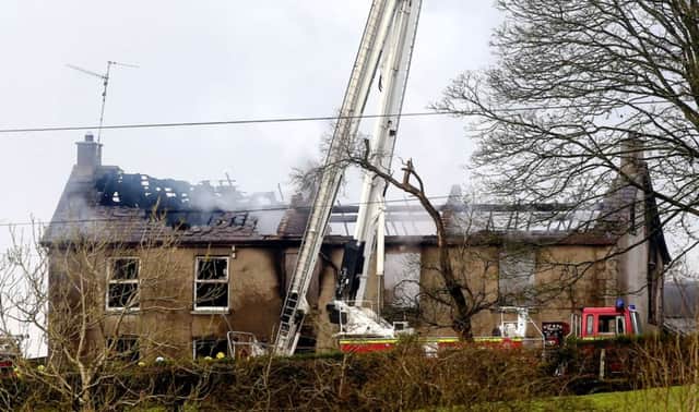 © Kevin Scott / Presseye - Annaclone farm fire 

Pictured is fire fighters tackling a blaze at a farm house in Annaclone, Co Down where emergency services are now trying to locate the occupant of the home 

Picture: Kevin Scott / Presseye



Added by AK 04-01-15