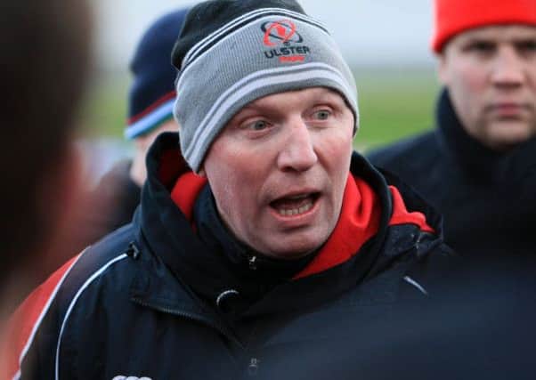 City of Derry's new coach Terry McMaster.