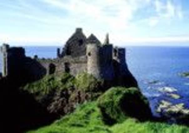 Dunluce Castle on the stunning north coast.