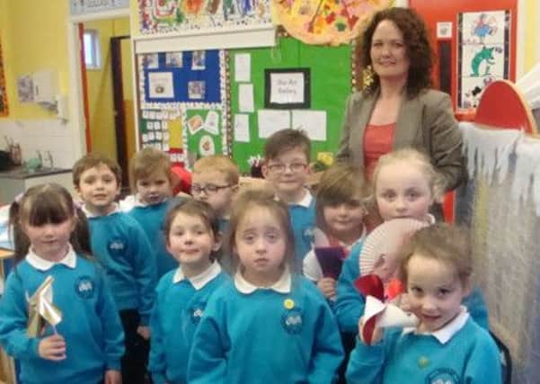 A new Japanese after-school club has been introduced at Corran Integrated Primary School by Dr. Caragh Reid. INLT 04-651-CON