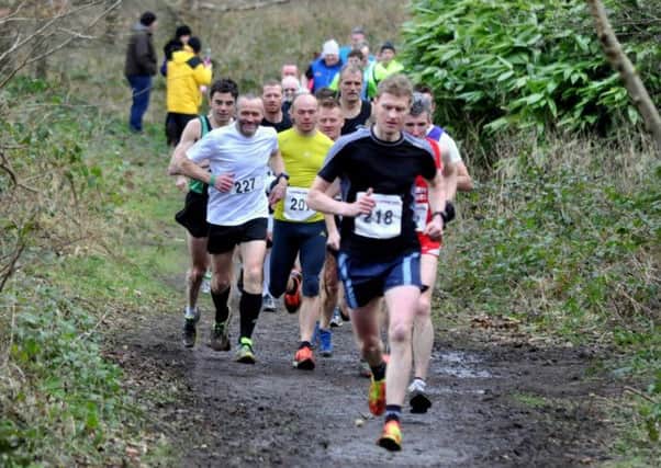 Runners pictured taking part in last years Roe Valley Country Park Trail Run.
