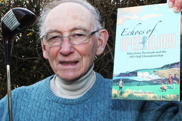 Maurice McAleese, Author of Echoes of Open Glory.PICTURER MARK JAMIESON.