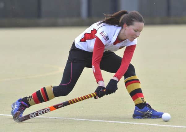 Banbridge's Sarah McCracken in action recently. Pic by Rowland White / PressEye