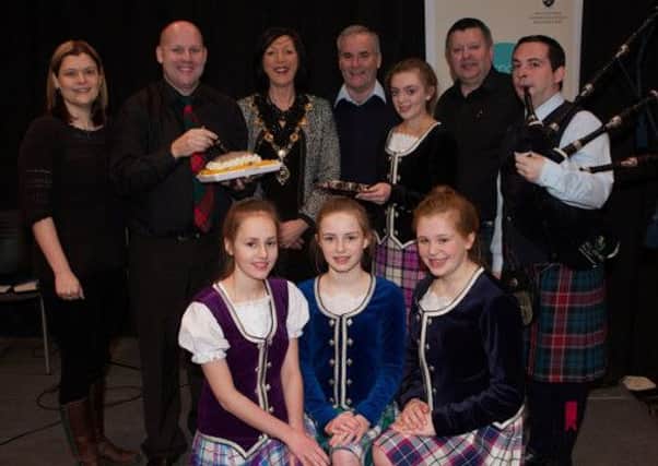 Participants in the Burns Night celebrations at An Culturlann. Photo: Tom Heaney, nwpresspics
