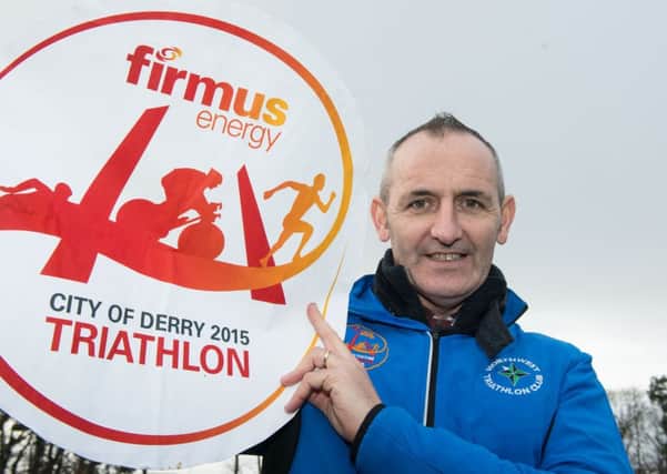 Paul McGilloway, from the North West Triathlon Club and Race Director of the firmus energy City of Derry Triathlon is looking forward to the newly crowned National Series event.