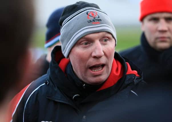 City of Derry coach Terry McMaster.
