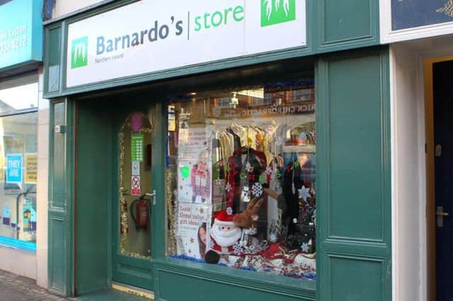 Barnardo's is located in Carrickfergus High Street.INCT 02-406-RM