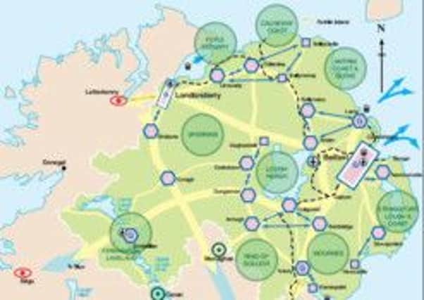 The Regional Development Strategy 2035 designates Larne as both a gateway and hub town.  INLT 06-675-CON