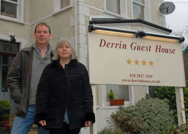 Derrin Guest House owners Siebe Wynberg and Ivy Chalmers have welcomed Triangles decision to withdraw its planning application for a supported living facility on Princes Gardens.
