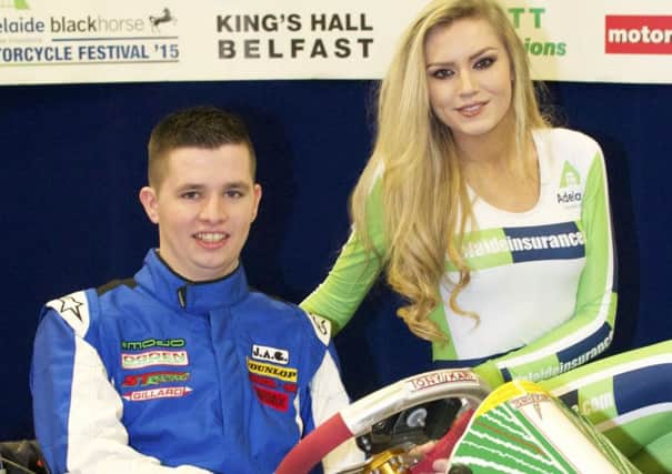 Daniel Conlon who will be on the NI Kart Association stall at the annual Adelaide Bike Show this weekend in Belfast.