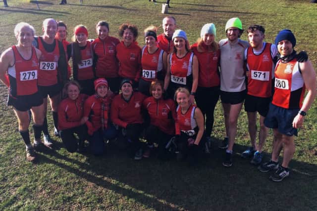 City of Derry Spartans team which competed in the annual Civil Service Cross Country race at Stormont on Saturday.
