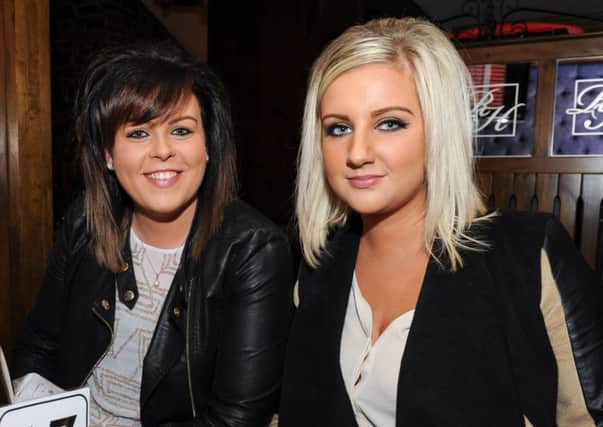 Looking great on a night out at the newly refurbished Squires Lounge at the Royal Hotel, Cookstown. INMM06-550.