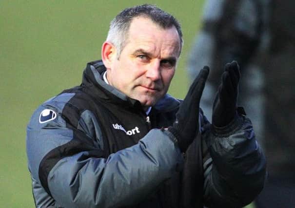 Ballymena United manager Glenn ferguson. Picture: Press Eye.
