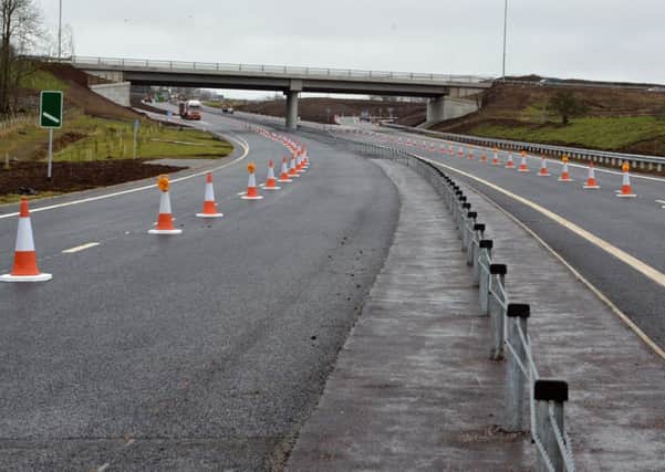The new Ballynure bypass section of the A8 Belfast-Larne road. INNT 07-015-PSB