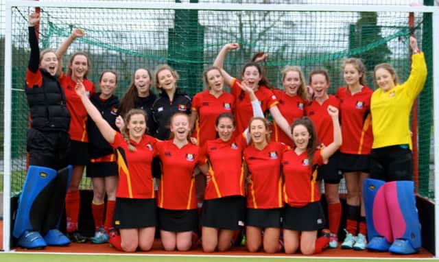 The Banbridge Academy girls' hockey team who will take on Sullivan in the Schools' Cup final.