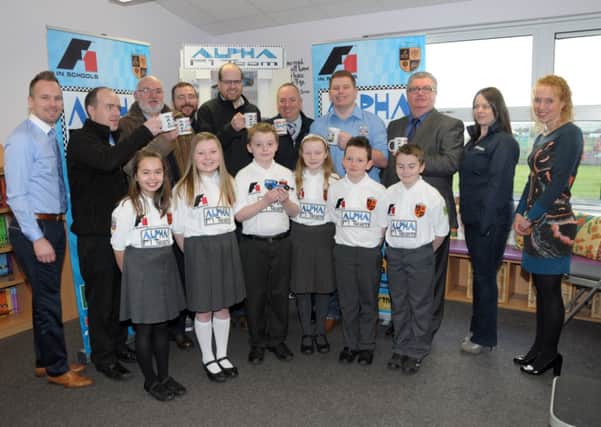 Linn PS Alpha F1 Team members and staff held a Thank You Day for their Sponsors  during last years fine season and to announce that they will be entering this years competition INLT 07-200-AM