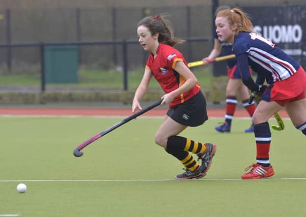 Action from Banbridge Academy v Ballyclare High