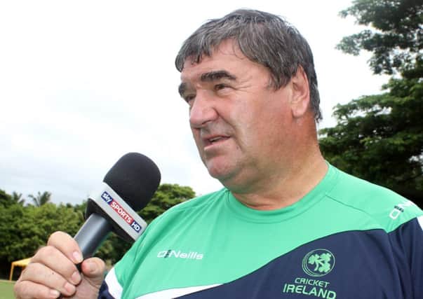 Ireland manager, Roy Torrens.