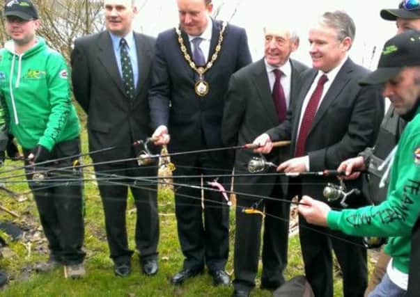Angling launch