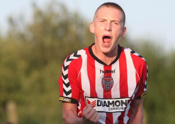 Derry City's Ronan Curtis has been in super form for the Under 19 side. Picture by Lorcan Doherty