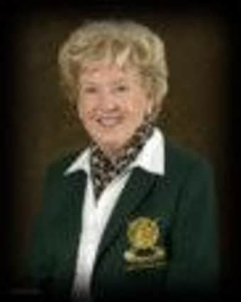 Margaret Boyd, Lisburn Golf Club Lady Captain 2015.