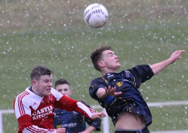 Action from CYFC U18 against Killen Rangers in the Decor Cup last Saturday at MUSA.