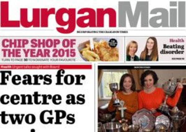 Lurgan Mail front page