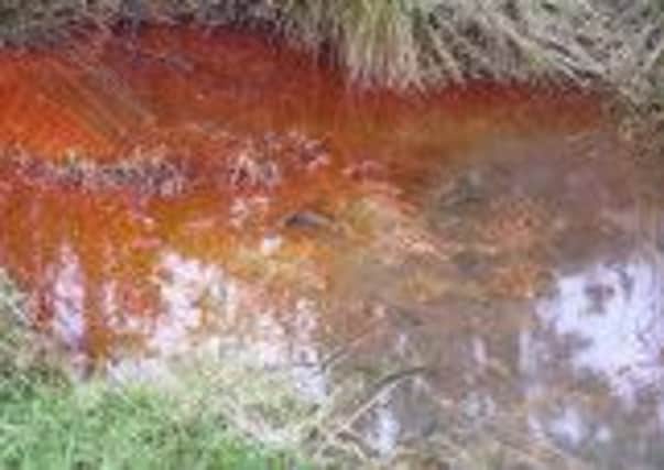 Fuel laundering waste has polluted local rivers
